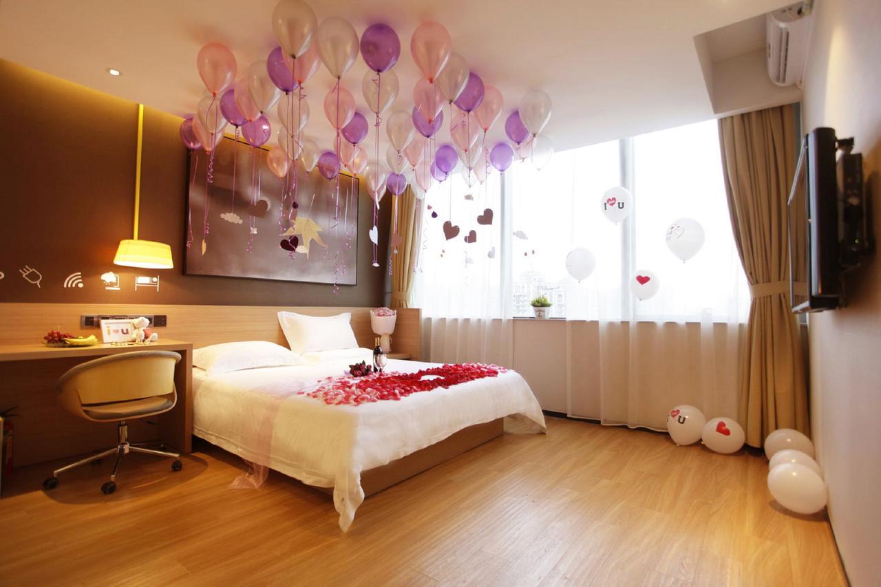Iu Hotel Ruoyang Yiyang Wenhua Road Exteriör bild